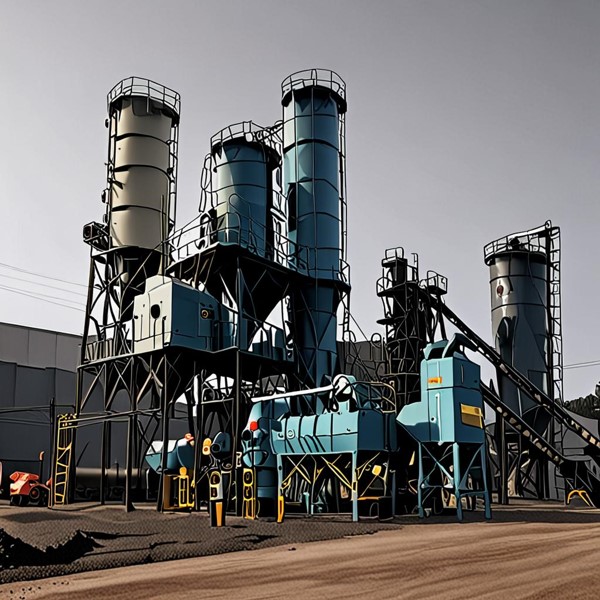 pabrik asphalt mixing plant (AMP) cikarang