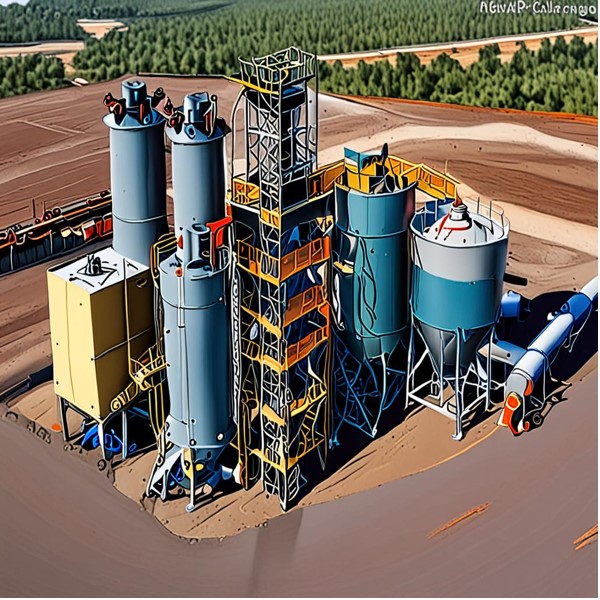 pabrik asphalt mixing plant (AMP) cikarang