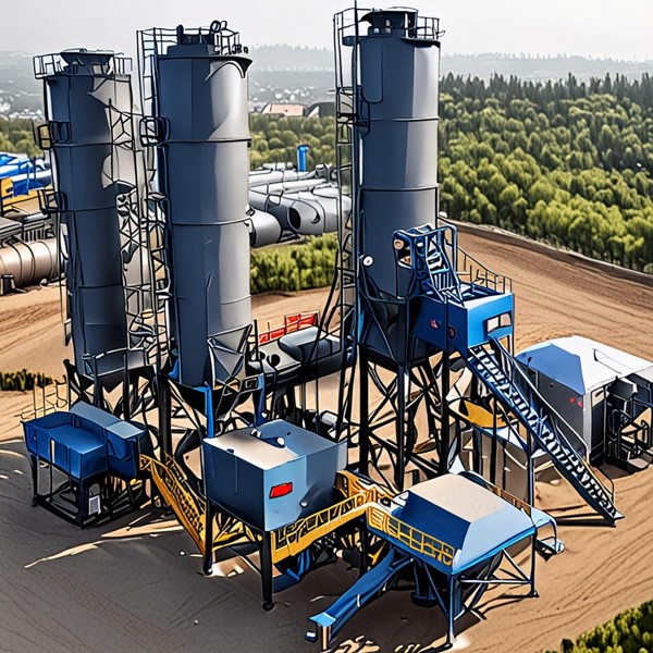 pabrik asphalt mixing plant (AMP) pandeglang