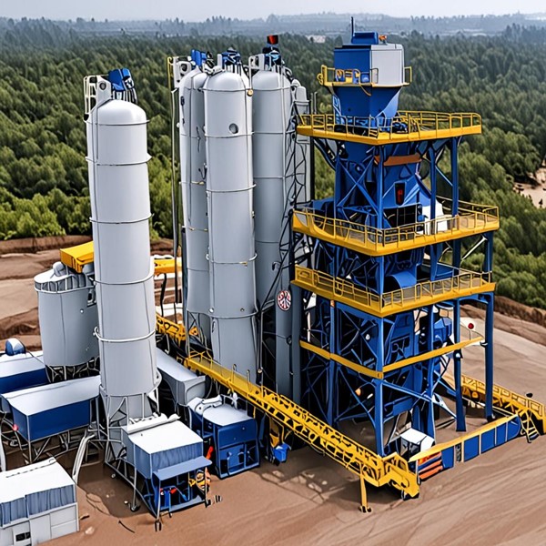 pabrik asphalt mixing plant (AMP) pandeglang