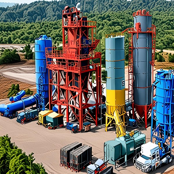 pabrik asphalt mixing plant (AMP) pandeglang