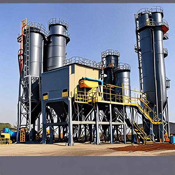 pabrik asphalt mixing plant (AMP) rangkasbitung