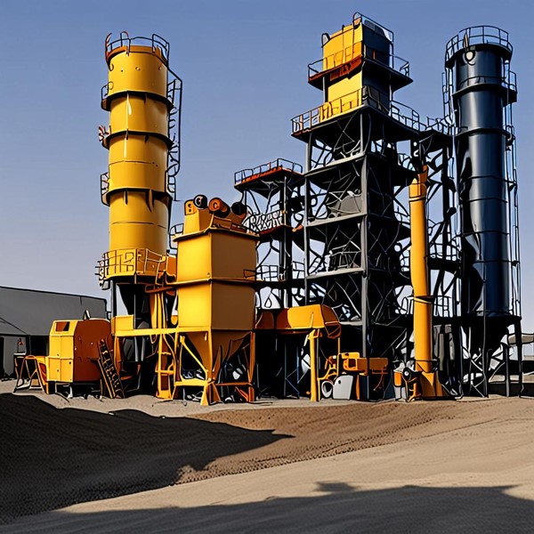 pabrik asphalt mixing plant depok